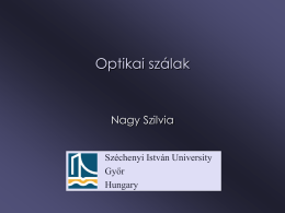 fiber - Széchenyi István Egyetem