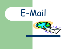 Definicija E-mail