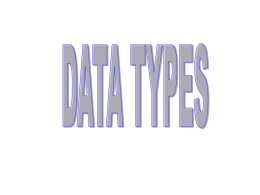 บทที่ 3 Data Types