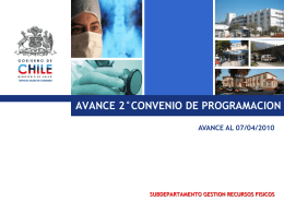 Avance_Abril2010 - Servicio de Salud Coquimbo