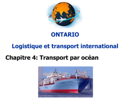 Chapitre 4 Transport maritime 09 13