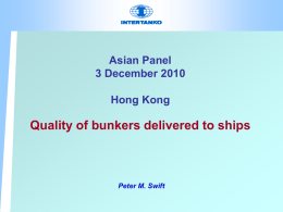 Asian Panel 3 December 2010 Hong Kong Quality of