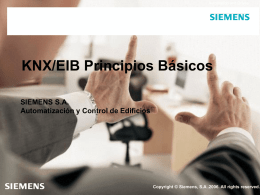 Características de KNX/EIB