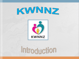2011년 Term 2 프로그램 - Korean Womens Network in New Zealand