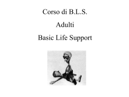 Corso di Basic Life Support - Area
