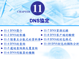 CH11 DNS協定