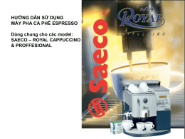 1. royal cappuccino & proffesional
