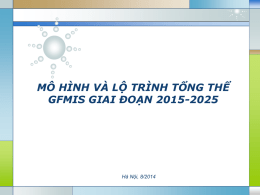 3.2. Trinh bay Mo hinh GFMIS