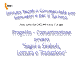 Presentazione di PowerPoint - ITCGT Carducci
