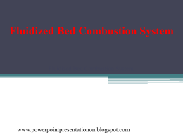 CFBC: CIRCULATING FLUIDIZED BED COBUSTION