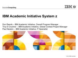 What is the IBM Academic Initiative?