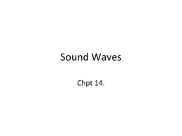 Sound Waves PPT