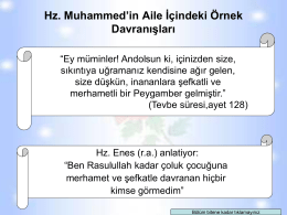 Hz.Muhammed(Sav)