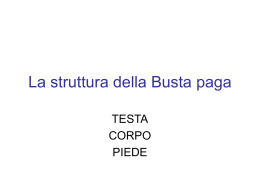 Slide Busta Paga (dott. Elia)