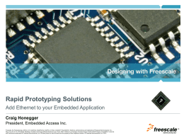 Add Ethernet to your Embedded Application