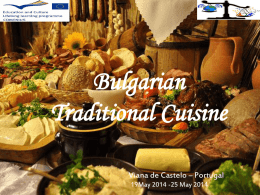Bulgarian Traditional Cuisine