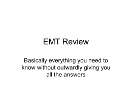 EMT Review