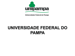 Apresentação UNIPAMPA - Outubro 2014