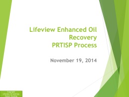 PRTISP Process - American Association of Petroleum Geologists