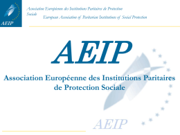 Association Européenne des Institutions Paritaires de