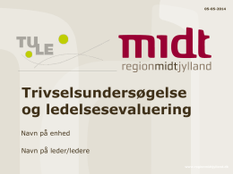 TULE-rapport - Region Midtjylland
