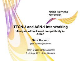 Using ASN.1 with TTCN-3