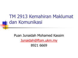 MODUL3(KULIAH)-tm2913 a - FTSM