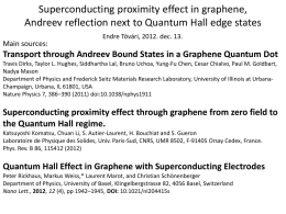 Quantum Hall Effect in Graphene with Superconducting