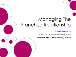 Building Strong Franchise Relationships Across Borders