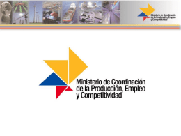 ministerio de coordinación de la producción, empleo y competitividad