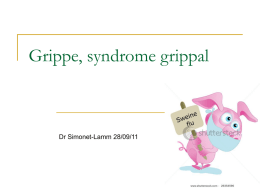 Gippe, syndrome grippal