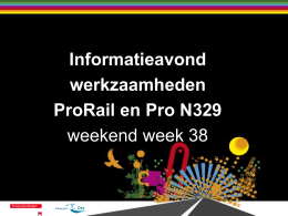 Presentatie ProRail - De weg van de toekomst