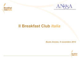 La prima colazione - Breakfast Club Italia