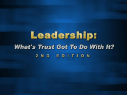 PowerPoint - Leaders..