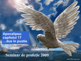 Seminar de profeţie 2009 Apocalipsa: capitolul 17 - 1843