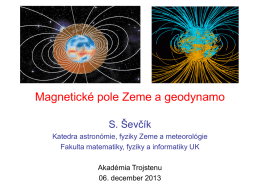 Magnetické pole Zeme