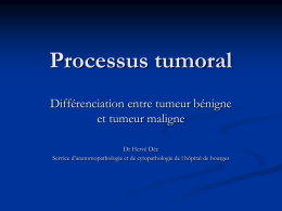 Processus tumoral