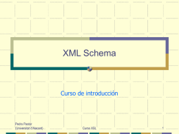 XML Schema.