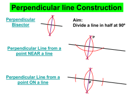 Perpendicular bisector ppt
