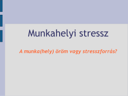 A stressz - Sorozatjunkie