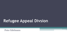 ppt - refugeelawyers.net