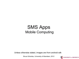PowerPoint Presentation - Homepages | The University of Aberdeen