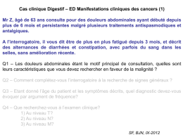 Diapositive 1 - Cours L3 Bichat 2012-2013