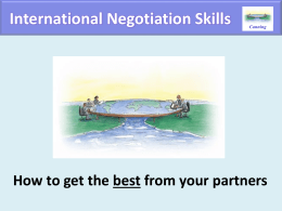The Negotiations slide set