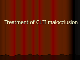 CLII can be classified into