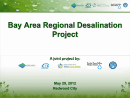 Document 1 - Bay Area Regional Desalination Project
