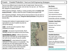 Coastal Protection - Withernsea High School Humanities College