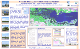 Salinity poster landscape - Division of Nearshore Research