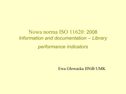 Nowa norma ISO 11620