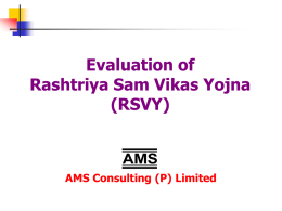 (RSVY) by AMS Consulting (P) Limited - Part 1